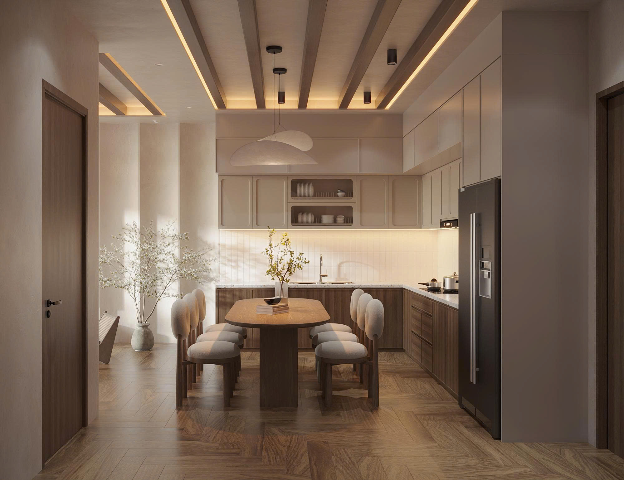 Thiết Kế Chung Cư Tối Giản Chi Phí Không Gian Diện Tích Sàn 112m2