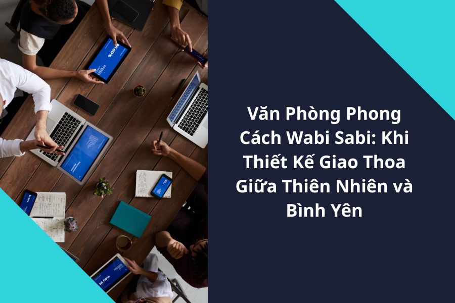 Văn Phòng Phong Cách Wabi Sabi: Khi Thiết Kế Giao Thoa Giữa Thiên Nhiên và Bình Yên